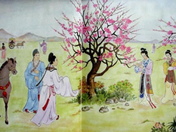 Phân tích nghệ thuật cảnh chia tay trong Triệu Kiều