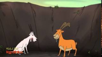 Kể lại câu chuyện bê vàng và dê trắng theo trí tưởng tượng của em