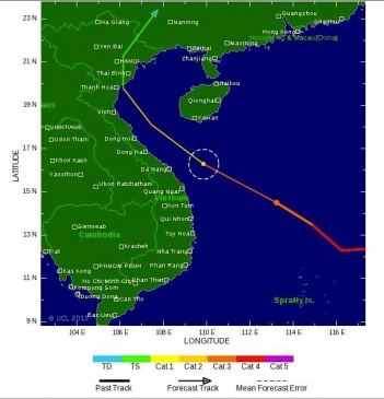 Bài văn miêu tả cảnh một con bão quét rất hay và ý nghĩa