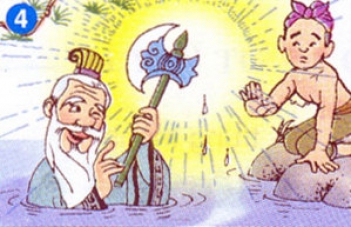 Kể lại truyện Ba Lười Rìu theo phong cách mới