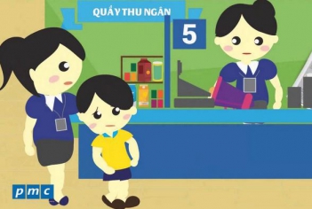 Kể lại câu chuyện em bé lac mẹ bằng với của bé sau khi gặp mẹ