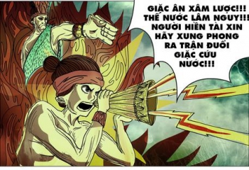 Nghị luận câu tục ngữ Giặc đến nhà đàn bà cũng đánh
