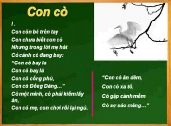 Phân tích bài thơ Con cò của Chế Lan Viên