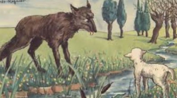 Phân tích tác phẩm chó sói và cừu trong thơ ngụ ngôn của La Phông-ten