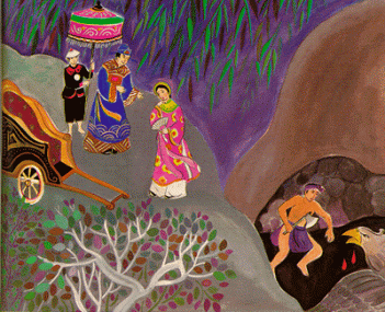 Tóm tắt truyện cổ Thạch Sanh rất ngắn gọn và hay