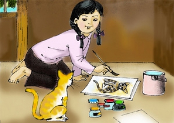 Đọc và tìm hiểu về tác phẩm bức tranh của em gái tôi