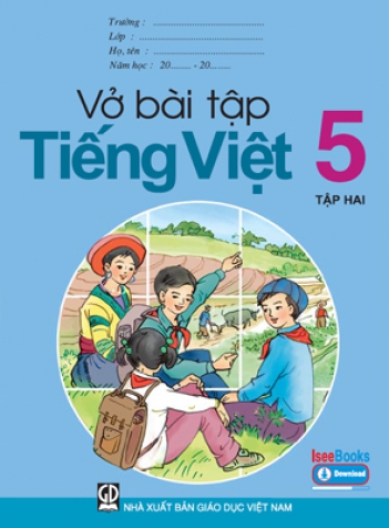 Bài văn tả quyến sách Tiếng Việt lớp 5 tập hai của em