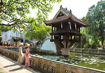 Bài văn hay thuyết minh về chùa Một Cột