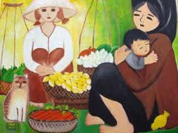 Bài văn hay nói về nhân vật bé Hồng trong tác phẩm Trong Lòng Mẹ