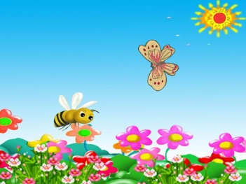 Câu chuyện ý nghĩa giữa ong và bướm
