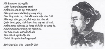 Phân tích phần đầu bài Bình Ngô Đại Cáo
