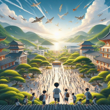 Bài văn tả cảnh trường em trước buổi học tuyệt hay