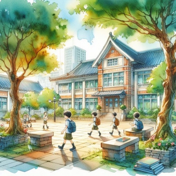 Bài văn tả cây bóng mát ở sân trường em rất đẹp