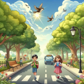 Bài văn tả con đường đến trường lớp 5 ngắn gọn đầy ý nghĩa