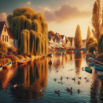 Bài văn tả dòng sông quê em lớp 5 ngắn gọn mạch lạc