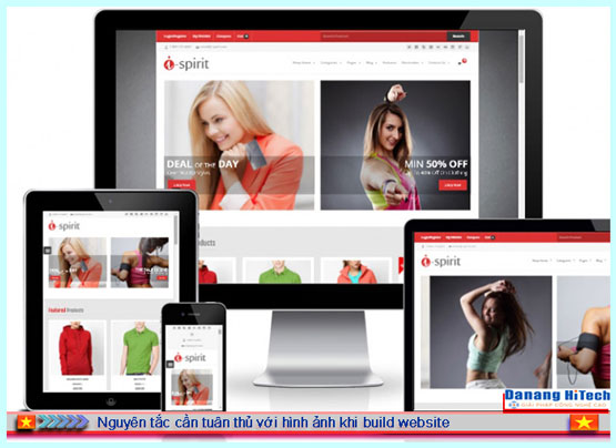 Top 5 nguyên tắc cần tuân thủ với hình ảnh khi build website